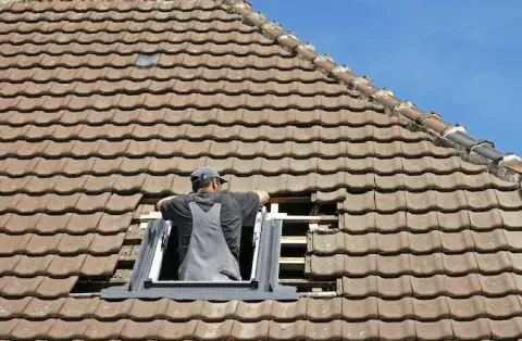 Pose de velux à Muron